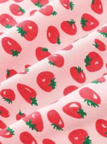 4pcs Cotton Fruit Print Cute Rural Style Comfortable Underwear For Teenagers Girls - Multicolor - View 5