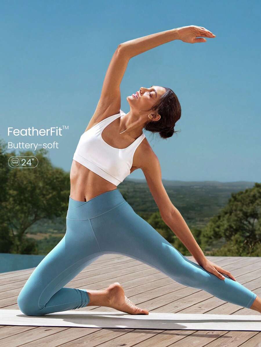 GLOWMODE 24英吋featherfit™十字交叉緊身褲