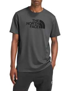The North Face Men's SS EASY TEE - Grey - View 1