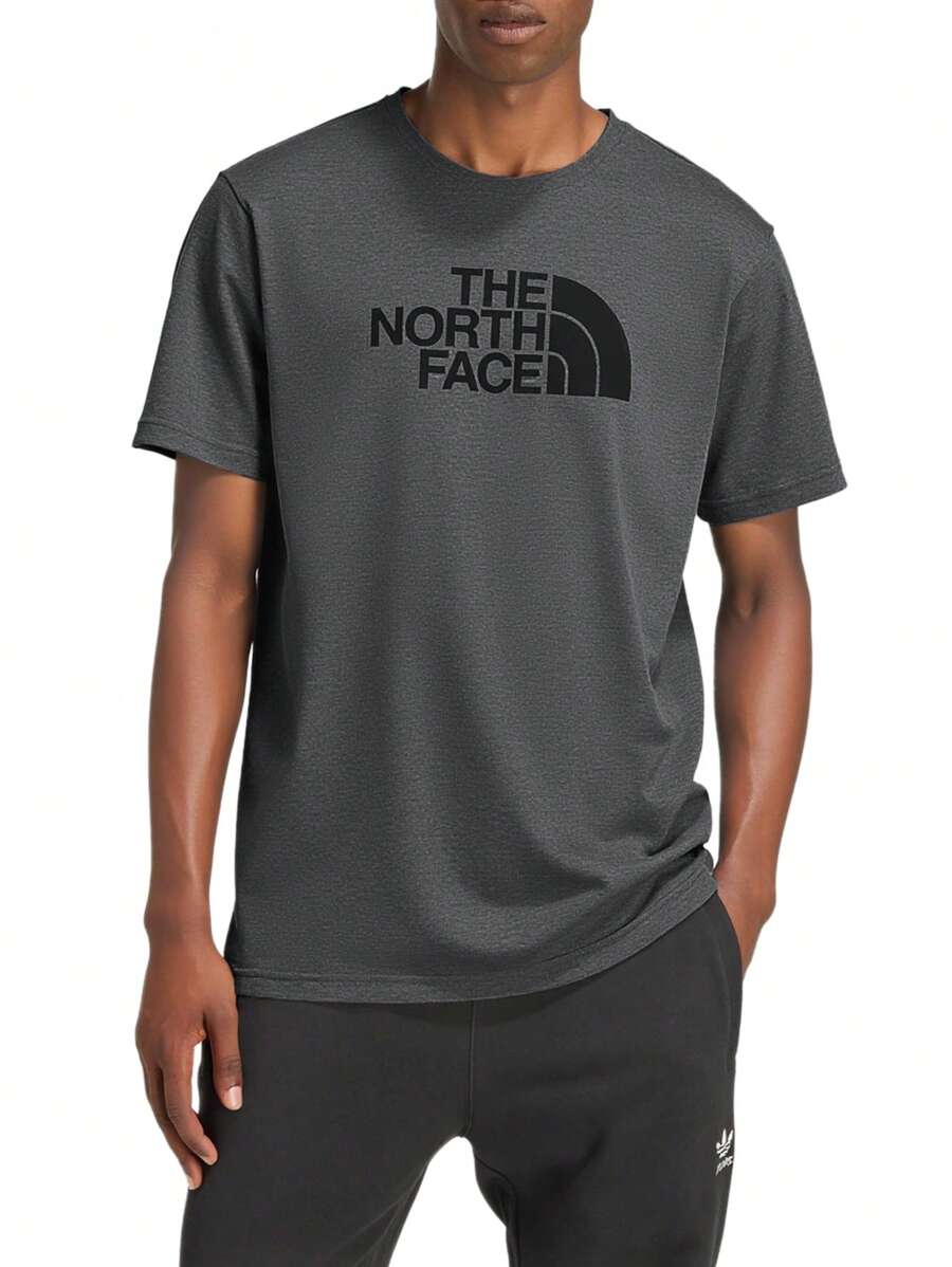 The North Face Men's SS EASY TEE - Grey - View 1