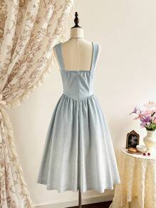 Vintamour 复古优雅女装 闪光银粉正式派对节日礼服 女式夏季礼服 女式夏季服装 度假服装 女式礼服 女式夏季服装 婚礼宾客礼服 女式太阳裙 女式太阳裙 女式正式礼服 女式生日礼服 女式礼服 女式优雅生日服装 女式优雅礼服 女式度假服装 女式演唱会服装 女式毕业礼服 - 藍色 - 查看 6