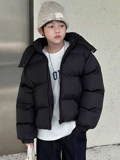 DAZY Tween Boys Padded Coat, Fall Clothes