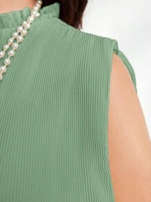 Modelyn Vestido largo de noche con hombros descubiertos de unicolor y manga corta para mujer