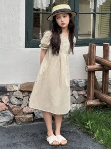 Dazy Kids 全新夏季轻便休闲连衣裙，适合青春期女孩