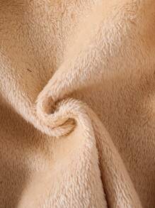 年轻女孩粉色保暖内衬夹克，休闲百搭，适合秋冬粉色拉链连帽衫 - 粉色 - 查看 6