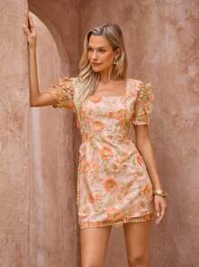 SHEIN Clasi Váy ngắn tay thêu hai tông màu cam ngày lễ Váy dự tiệc kỳ nghỉ hè Quần áo Y2K cho nữ Quần áo Y2K trở lại trường Trang phục đồng quê cho nữ Phong cách Old Money dành cho phụ nữ Trang phục đi chơi sân bay cho nữ Váy cho nữ Trang phục đi biển cho nữ Váy đi biển Trang phục đi biển Đồ dùng cần thiết cho bãi biển Váy dự tiệc Váy sequin hình sao biển Pride Trang phục đi nghỉ Váy đi sân bay tuần trăng mật mùa hè cho nữ Phong cách Boho - Nhiều màu - Xem 4