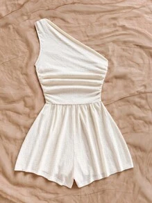 Soleia 女士夏季露肩连体裤，适合度假、早午餐、母亲节、毕业典礼、教堂、海滩、音乐节、机场、下午茶 - 杏色 - 查看 2