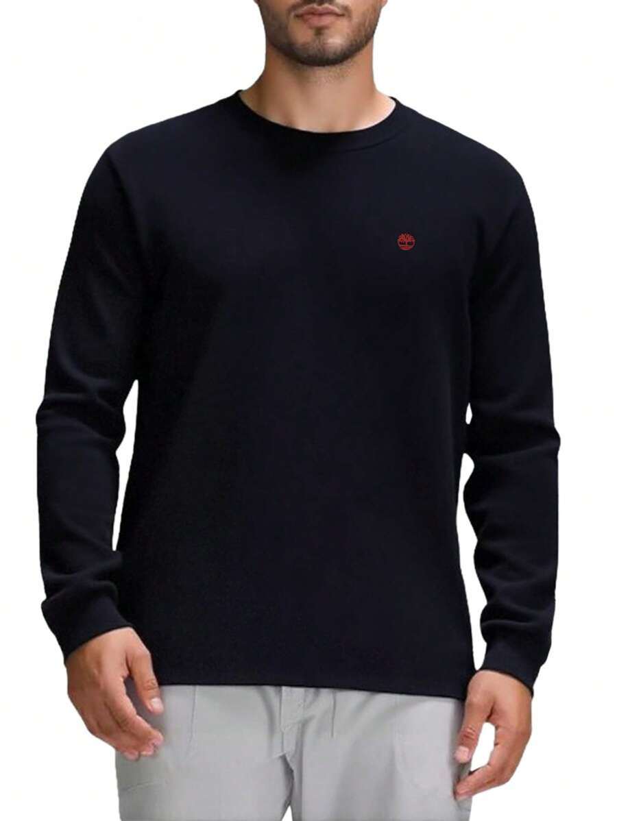 Timberland COHAS BROOK Merino Crew Sweater DARK SAPPHIRE - Sapphire - View 1