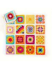 50pcs/Set Crochet Pattern Cards, 50 Cards + 1 Manual, Crochet Teaching Card Set, Can Be Sewn On Clothes, Bags And Other Fabrics, Fashionable And High-Quality Crochet Set