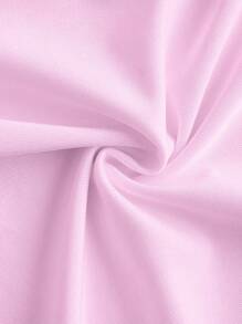 SHEIN EZwear Áo hai dây nữ màu hồng họa tiết sao biển, hoa và vỏ sò, kiểu dáng gợi cảm, thích hợp mặc thường ngày cho mùa hè và đi học. - Hồng - Xem 3