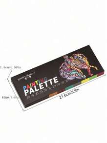 1 件油画调色板，初学者混合调色板，艺术家返校的最佳礼物