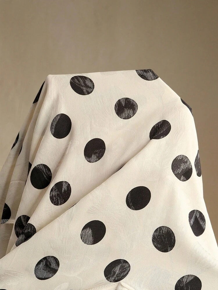 Anewsta Elaire Camisa Feminina de Verão Elegante e da Moda, de Uso Casual e Para Ir ao Trabalho, com Design de Laço e Poá