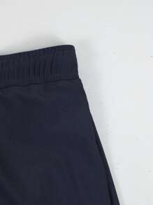 Manfinity Swimmode Men's Vacation Beach Surfing Swimwear Rash Guard Set