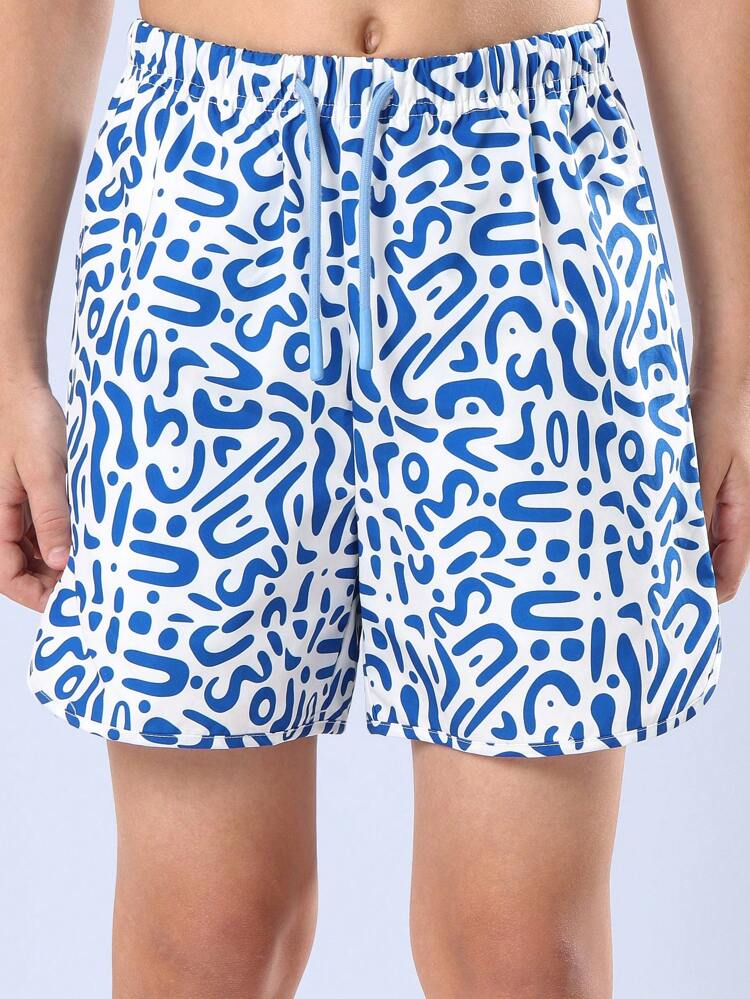 Abstract Pattern Everyday Comfortable Pants