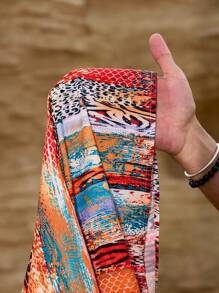 Zivah 2025 Summer New Arrival Music Festival, Easter, St. Patrick's Day, Boho, Casual, Birthday Party, Graduation, Student, Daily, Versatile, Vacation, Cruise, Beach, Sunbathing, Viral Fashion Spaghetti Strap Adjustable Buckle, Vertical Striped Texture, Loose Holiday Printed, Leopard Print Women Dress /Maxi Summer Dress /Vacation Dress/ Long Summer Dress/ Summer Maxi Dress Women