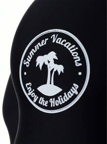 Manfinity KASUA 男式撞色字母印花长袖防晒衣