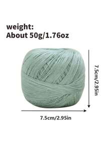 4 团精致蕾丝纱，强力扭纹蕾丝针织纱，披肩和短袖手工钩针纱 - 4團蕾絲 - 查看 5