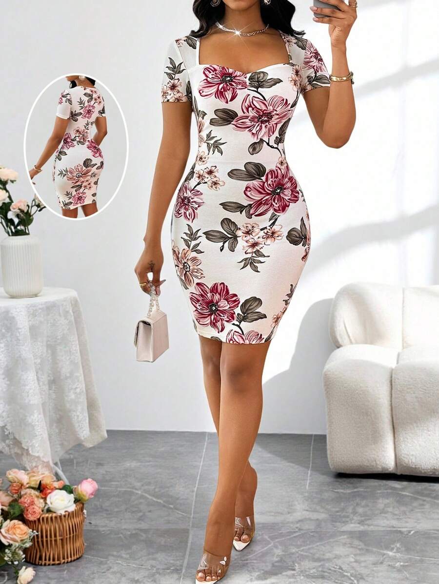 SHEIN Lady Váy Raduation Váy tốt nghiệp cho phụ nữ Váy tốt nghiệp màu trắng Trang phục tốt nghiệp Trang phục ngày lễ Váy dự tiệc cưới cho phụ nữ Váy sinh nhật cho phụ nữ Công sở thường ngày Phụ nữ Lễ hội - Nhiều màu - Xem 1