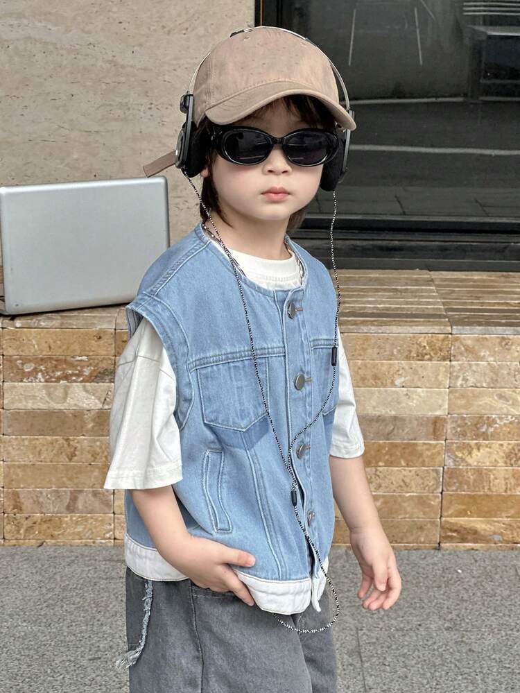 Boys Denim Top, Fall Collection
