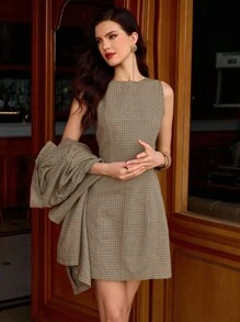 Vintamour Women 2 Pieces Vintage Elegant Dress Blazer Set Casual Outfits Two Pieces Set Women Vacation Outfits Woman 2 Pieces Sets Ladies Business Casual Woman Wedding Guest Dress Women 2 Pieces Set Women Birthday Outfits For Women Elegant Dresses For Women Office Outfits For Women Fall Clothes For Women Fall Women Clothes Winter Clothes For Women Birthday Dresses For Women Fall Dresses For Women Work Outfits For Women Fall Outfits Work Clothes Women