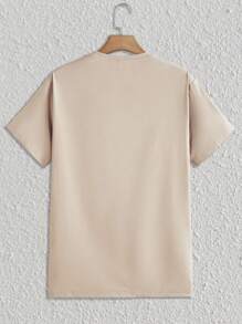 Manfinity BRENVOR 3 件装男士纯色休闲基本款短袖 T 恤，适合男朋友，适合工作