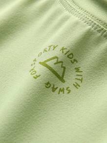 JNSQ Schul-Kleidung, Kleidung für Tween-Mädchen und Jungen, Sportbekleidung für Mädchen, Lässiges Tank Top für Outdoor-Sport im Herbst, Kinder Rundhals Vier-Nadel-Sechs-Faden-Nahtlos Spaß Muster Outdoor Profisport Loose Fit Tank Top