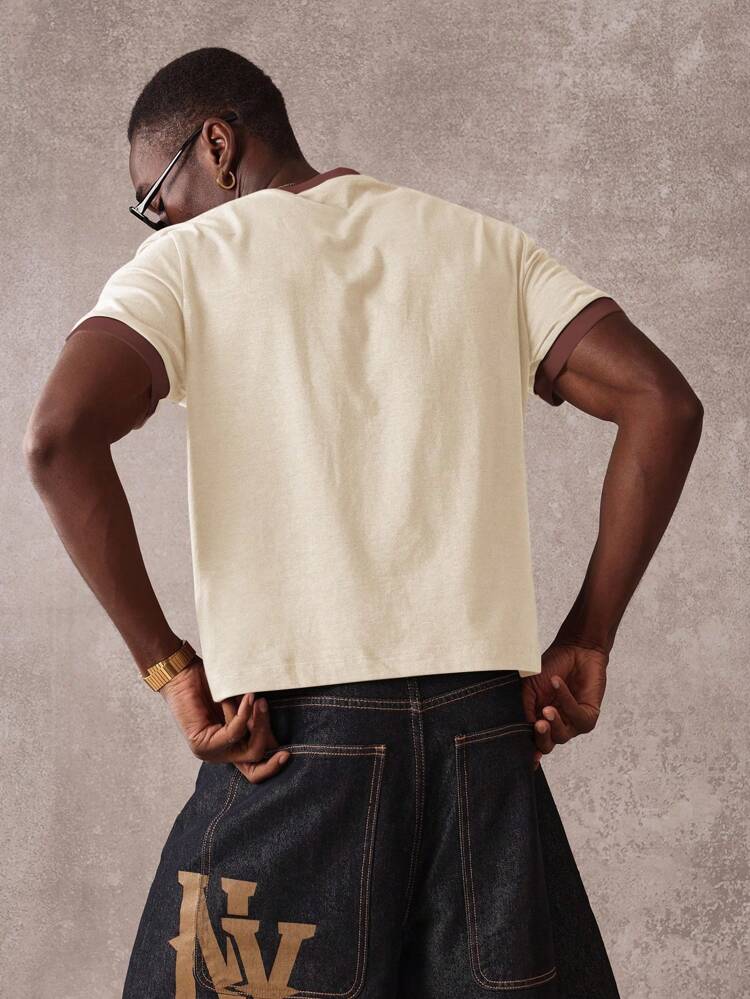 T-shirt coupe décontractée style rétro avec slogan << Grateful 444 Nothing »