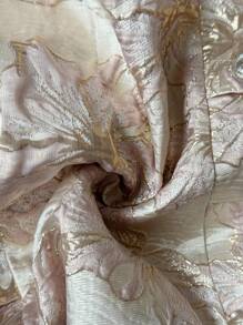 Rafferiza 女士优雅提花短裙，夏季