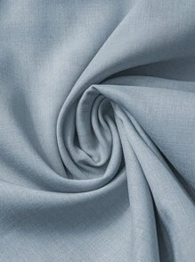 Franclia 毕业季休闲百搭吊带不对称下摆新款夏季卡其色纹理宽幅面料半身裙女士短裙女裙女士夏季服装夏季下装 - 霧霾藍 - 查看 5