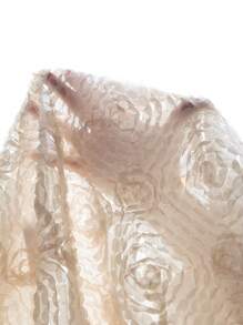 ESTAVOR Áo sơ mi nam tay ngắn dệt, phù hợp cho mùa hè, phong cách Emo - Màu be - Xem 6