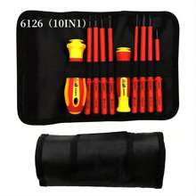 5/9/10 件 AS 塑料手柄螺丝刀头 9 件套多功能螺丝刀套装绝缘精密螺丝刀套装，男士工具