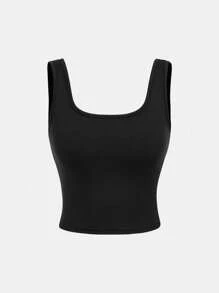 Girlism Completo da 3 pezzi per ragazze adolescenti: canotta basic in maglia nera per yoga casual e quotidiano, giacca corta basic, leggings vita alta