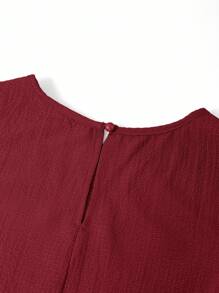 Ellevyn Vestido sin mangas de unicolor para mujer, elegante para el verano
