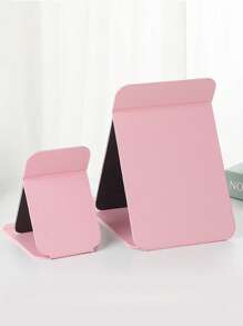 1pc Portable Makeup Mirror, PU Leather , Foldable, Travel Mirror, Suitable For Gifts, Travel Essentials, Makeup Essentials, Easy To Store Christmas, Suitable For Holiday Gifts