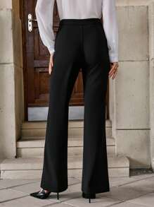 Solivie 素色喇叭褲