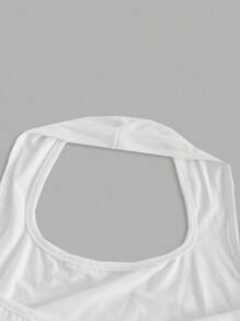 SHEIN EZwear 3 件套女士休闲简约紧身吊带背心工字背心，适合夏季度假 - 彩色 - 查看 11