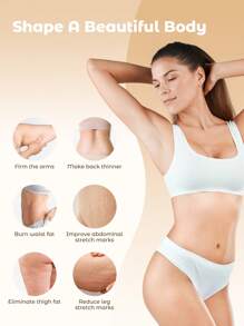 Teckwe Testine di massaggiatore senza fili aggiornate, macchina per la modellazione del corpo Pro Max versione con 4 testine, massaggiatore per la cellulite, 4 in 1 rimuovi smagliature macchina di bellezza per corpo, addome, coscia, fianchi, gamba, blu