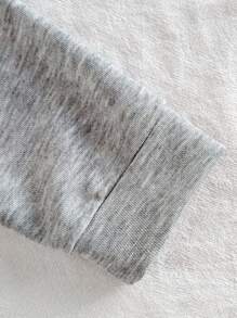 SHEIN 女婴可爱休闲百搭蝴蝶结图案刺绣长袖夹克，适合所有季节，日常穿着 - 彩色 - 查看 5