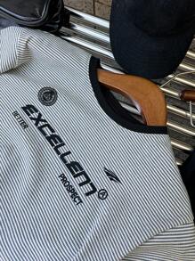 Dazy Kids Toddler Boys' Casual Loose T-Shirt, Letter Print - Grey - View 13