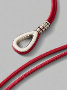 Ontre 1 件波西米亚结白色长腰带，适合度假 - 紅色 - 查看 3