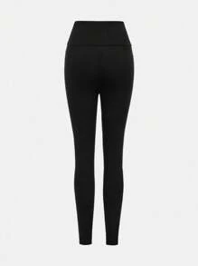 Girlism Completo da 3 pezzi per ragazze adolescenti: canotta basic in maglia nera per yoga casual e quotidiano, giacca corta basic, leggings vita alta