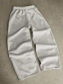 STYNVO Quần PAVTROS Manfinity Streetrush phong cách đường phố phổ biến dành cho nam, Quần thường ngày ngoài trời phù hợp với INS, Quà tặng cho bạn trai/chồng, Quà tặng Giáng sinh, Quần ống rộng, Phong cách những năm 2000, Mùa đông ấm áp, Giáng sinh - Màu Xám nhạt - Xem 8