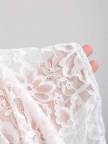 Fairmaia Elegant Sheer Lace Blouse Traditional German Style Women's Dirndl Top, For Oktober Lace Top In Solid Colors For Women, Traditional Summer Fashion, Halloween