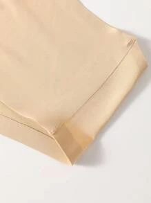 SHEIN Set de 9 piezas de bragas tipo tanga sin costuras de talla grande, para verano - Multicolor - Ver 5