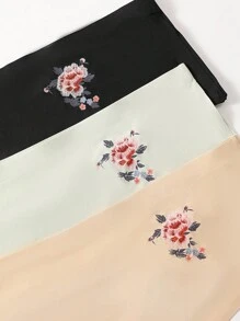 SHEIN Set de 9 piezas de bragas tipo tanga sin costuras de talla grande, para verano - Multicolor - Ver 3