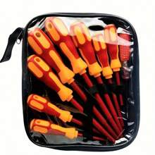 5/9/10 件 AS 塑料手柄螺丝刀头 9 件套多功能螺丝刀套装绝缘精密螺丝刀套装，男士工具