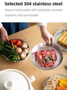 Saringan Minyak Stainless Steel untuk Makanan Goreng Saringan Logam untuk Saringan Stainless Steel - MultiWarna - View 2
