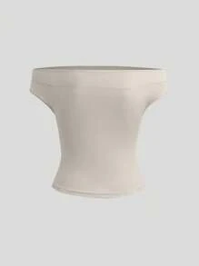 Flirla 3件套大码露肩性感T恤 - 彩色 - 查看 5