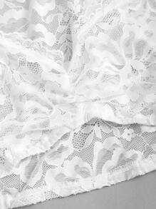 Fairmaia Elegant Sheer Lace Blouse Traditional German Style Women's Dirndl Top, For Oktober Lace Top In Solid Colors For Women, Traditional Summer Fashion, Halloween