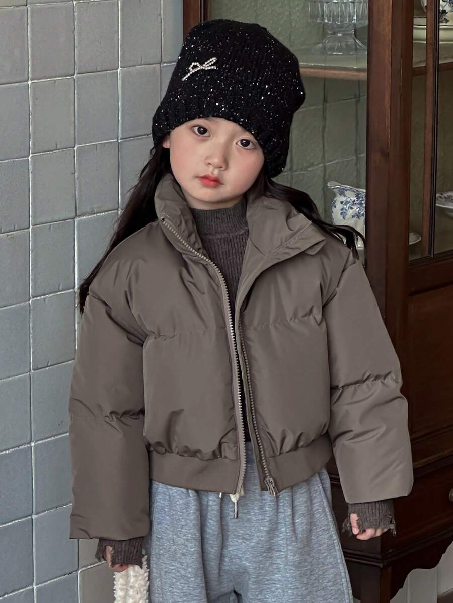 DAZY Young Girls Padded Coat, Autumn